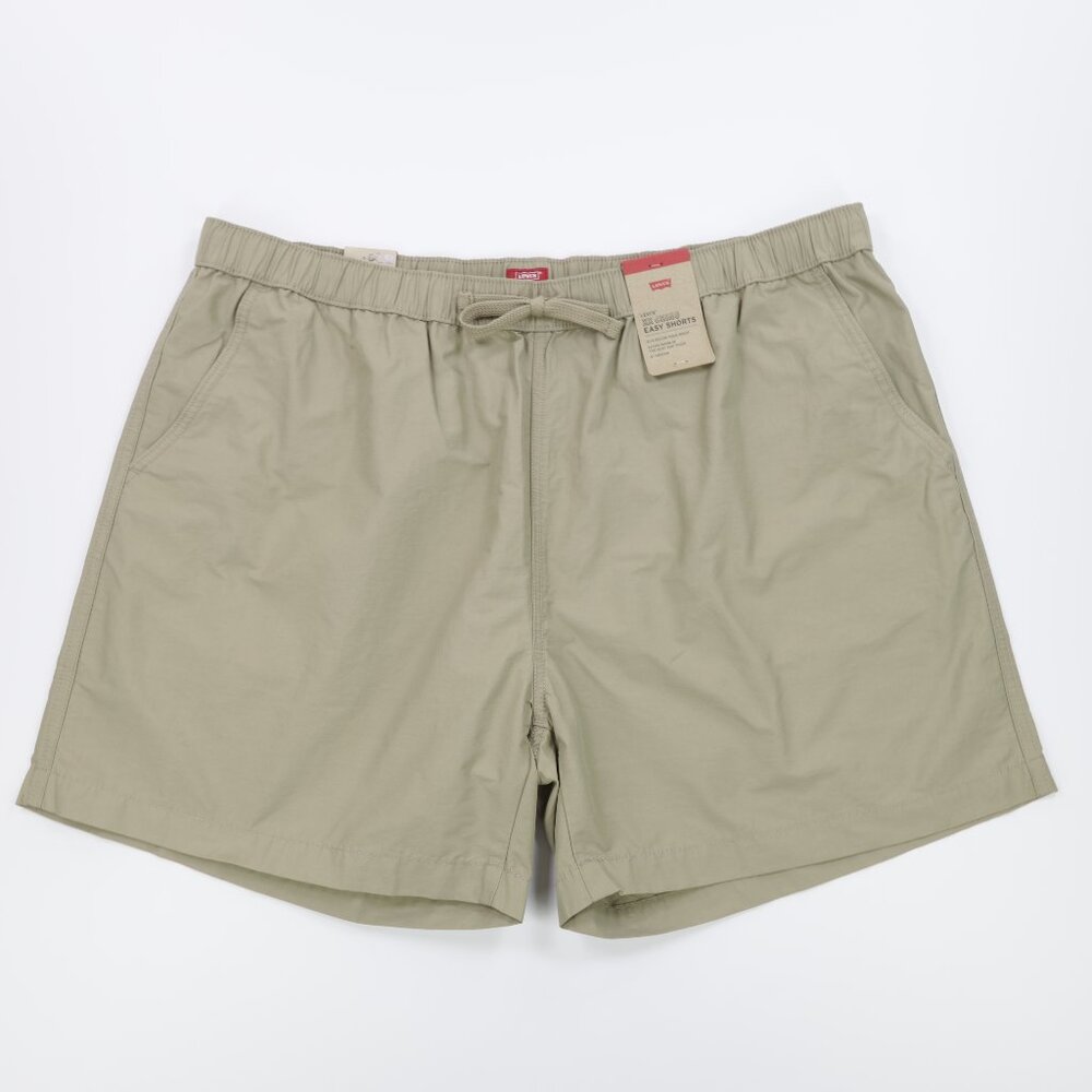 Levi's Men's XX Chino Easy 6" Elastic Drawstring Pocket Relaxed Shorts Beige XXL